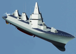 Guessed image of 055 destroyer