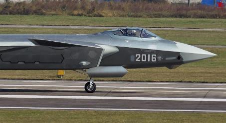 HD photo of J-20 new prototype no. 2016