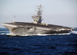 A us aircraft carrier. Image Credit: U.S. Navy