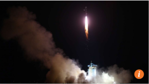 China launched the world's first quantum satellite on top of a Long March-2D rocket on August 16. Photo: Xinhua